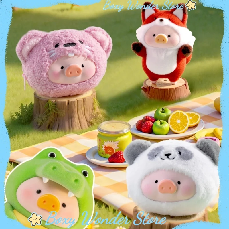 

LULU Pig Animal Party Summer Forest Friends Club Series Blind Box Earphone Bag Trendy Plaything Gift Cute Decorations Girl Gift