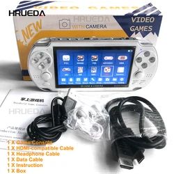 8GB Video Game Console Portable Camera 4.3 Inch Color Screen Handheld Game Player Dual Joystick Game Consoles 10000+ Games