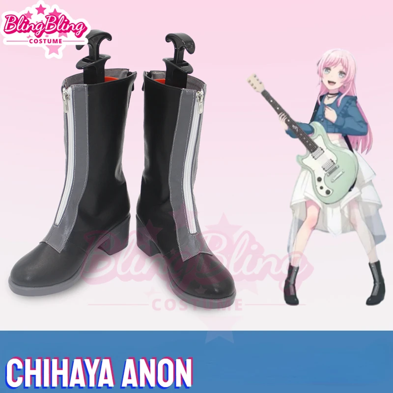 

Chihaya Anon Cosplay Shoes Anime BanG Dream! It's MyGO!!! Chihaya Cosplay Anon Shoes Unisex Role Play Any Size Shoes CoCos