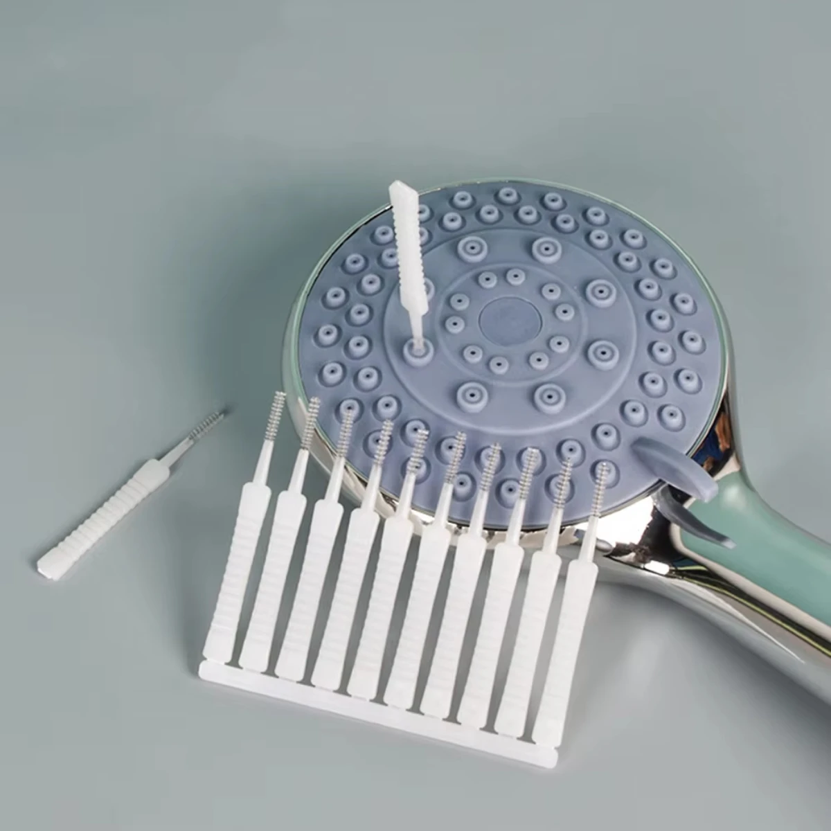 10Pcs Shower Head Cleaning Brush Micro Nylon Brush Pore Gap Hole Anti-clogging For Kitchen Toilet Phone Hole DIY Cleaning Tools