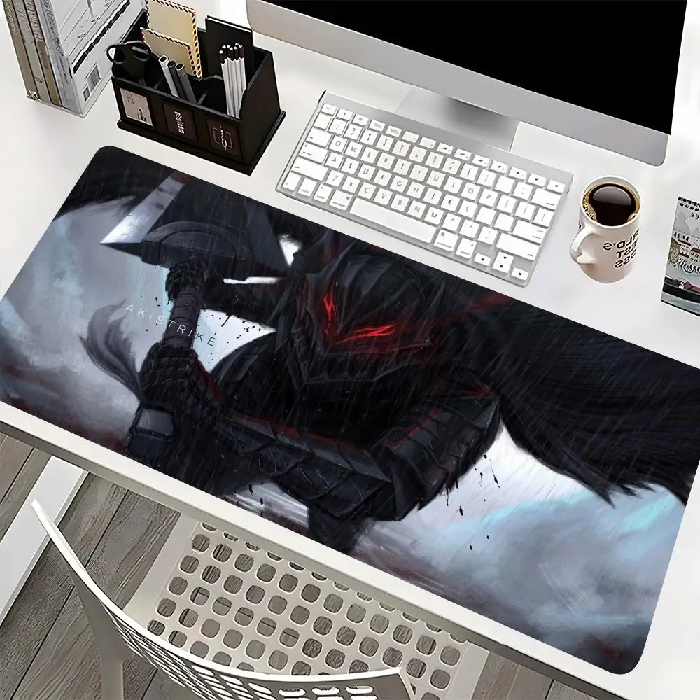 Guts Sword In Berserk Mouse Pad Large Couple Accessories 900x400mm Desk Mats Carpet Anti-slip Laptop Soft Mice