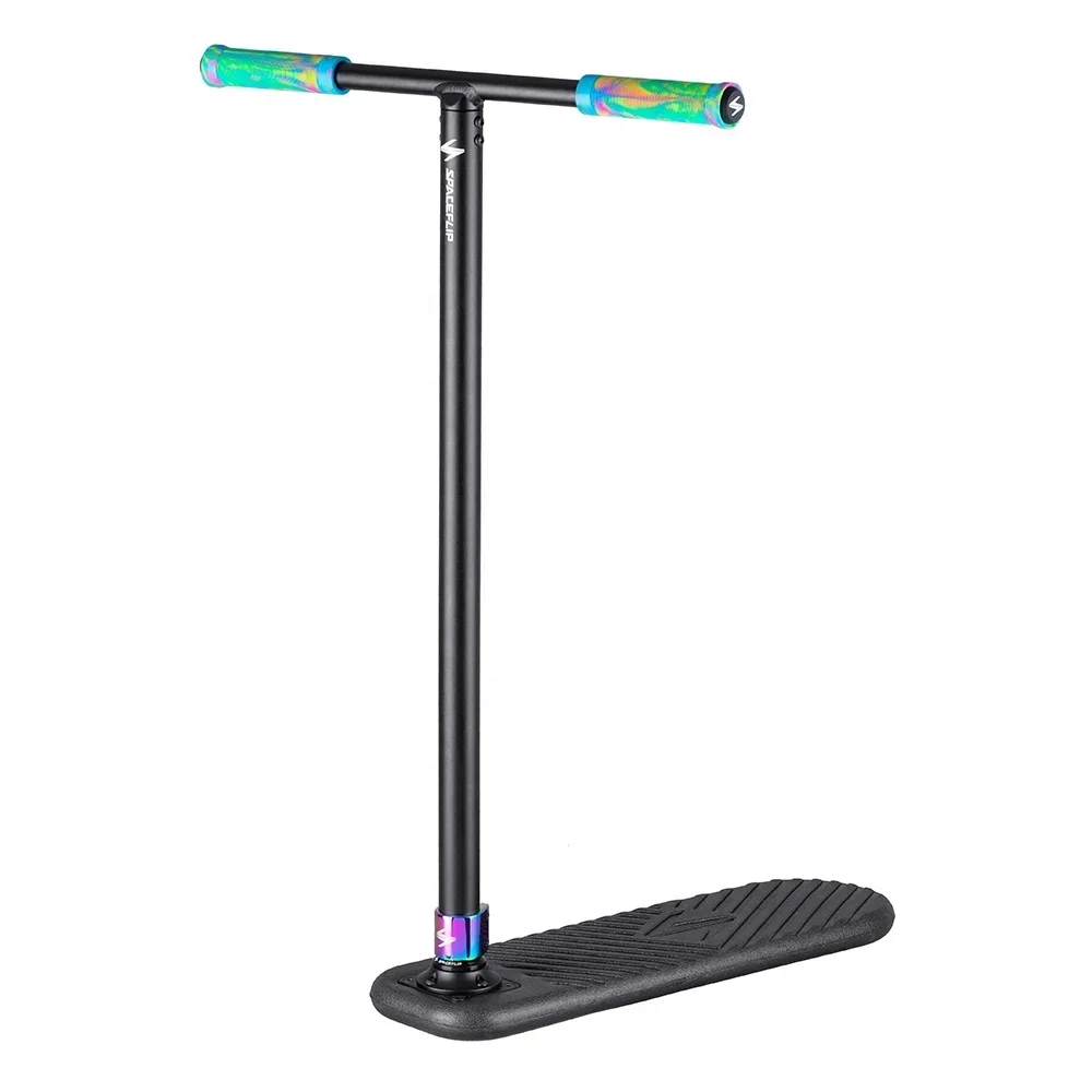 CHKJ Huoli Trampoline Scooter Trick Scoot Bounce Scootering Quality Foam Deck Indoor Outdoor Scooter for Beginners to Advanced
