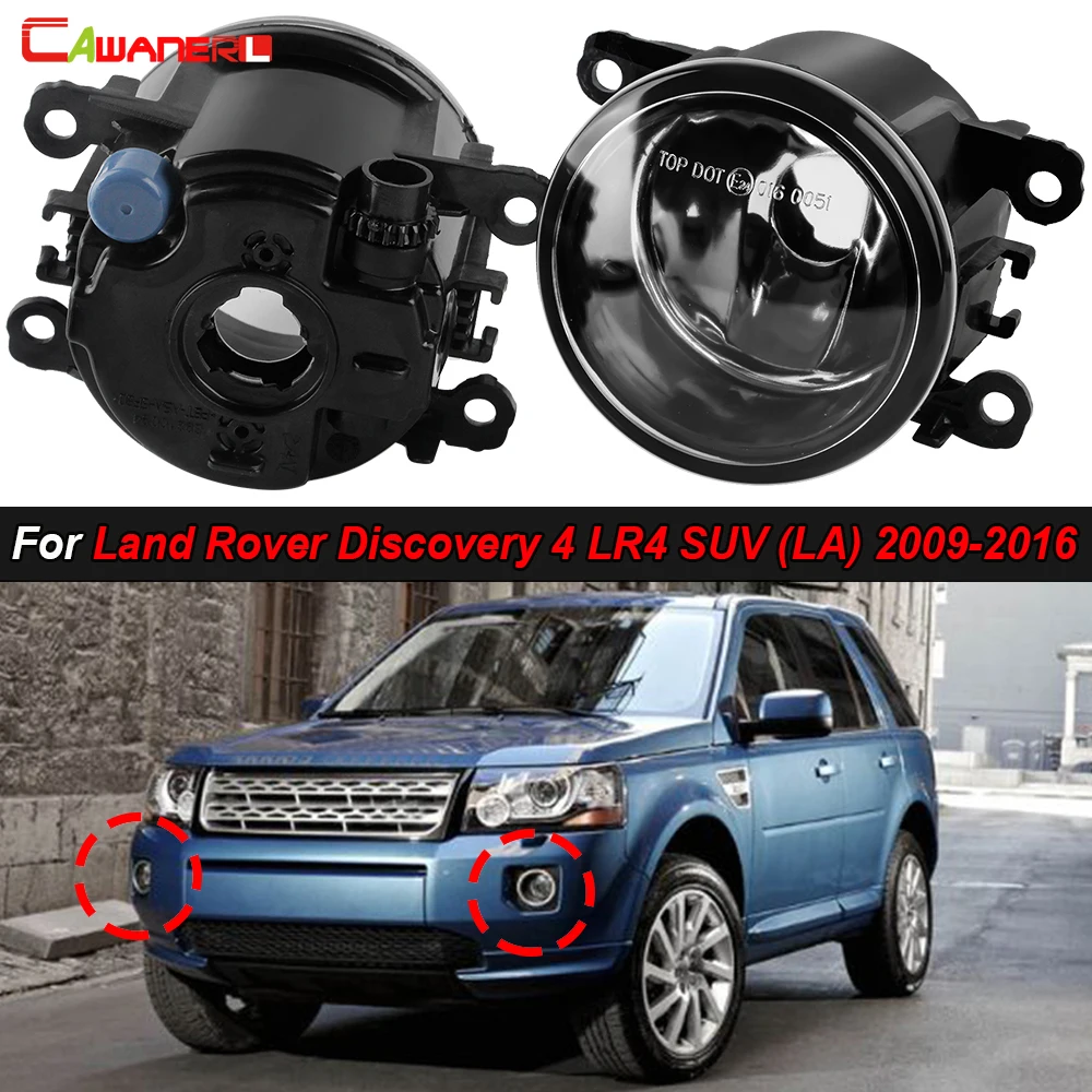 2 Pieces Car H11 Fog Light LED Halogen Bulb Assembly 55W 100W For Land Rover Freelander 2 LR2 (L359) 2007-2015