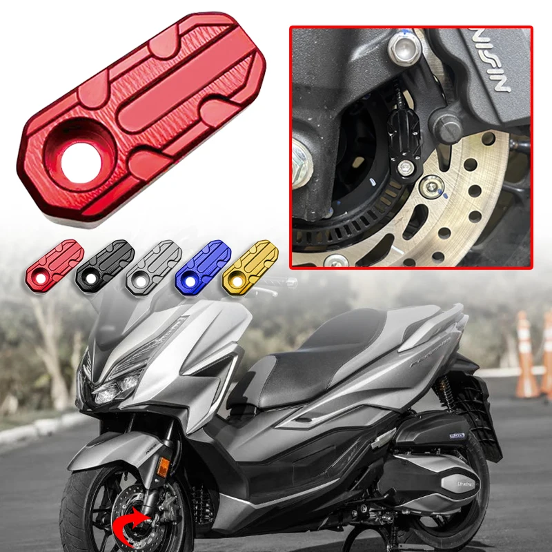 

Aluminum ABS Sensor Protection Guard Cover Fit For Honda Forza350 NSS350 FORZA 350 Motorcycle Accessories Front Brake Protective