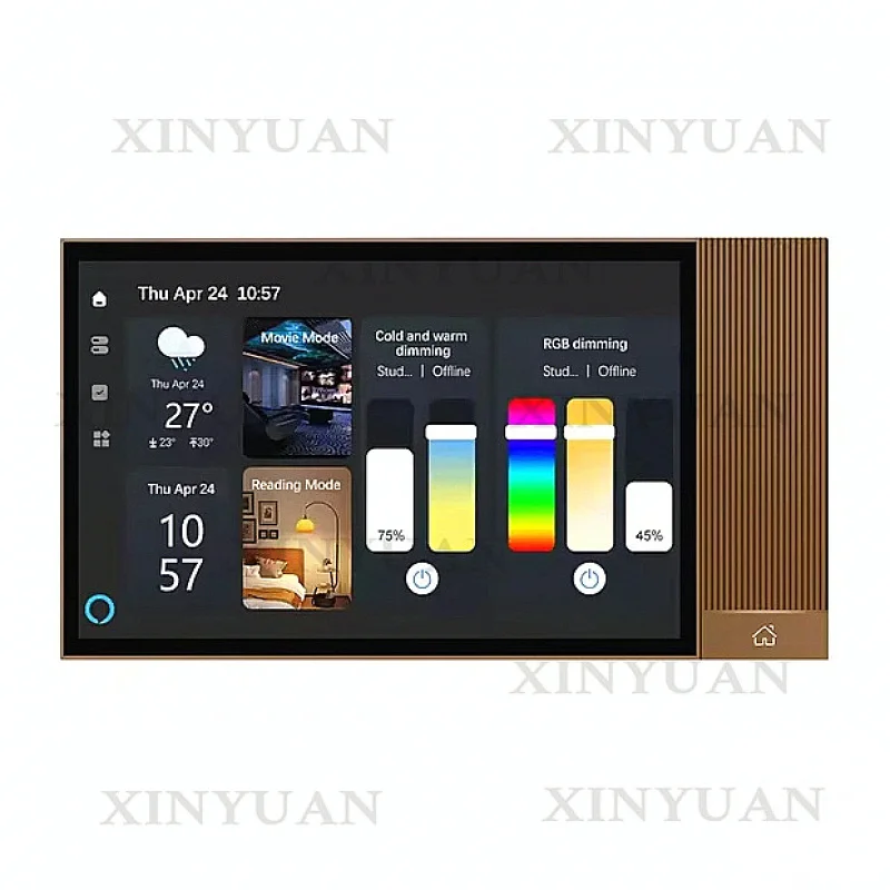 Smart Control Panel, 8 Inch Smart Screen 2026 New Design with Built-in Alexa Voice Control Smart Home Asian US EU Standard