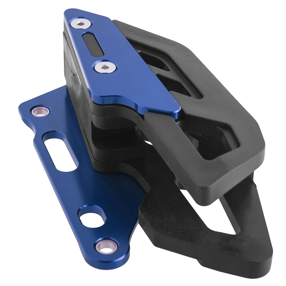 Dirt Bike Chain Guide Block Off-Road Chain Guard Rubber & Aluminum Construction 4 Color Options Fits Most Motocross Motorcycle