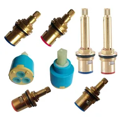 Brass Replacement Ceramic Disc Tap Valves Cartridges innards SPARES Kitchen Basin Bathroom Accessory azh100