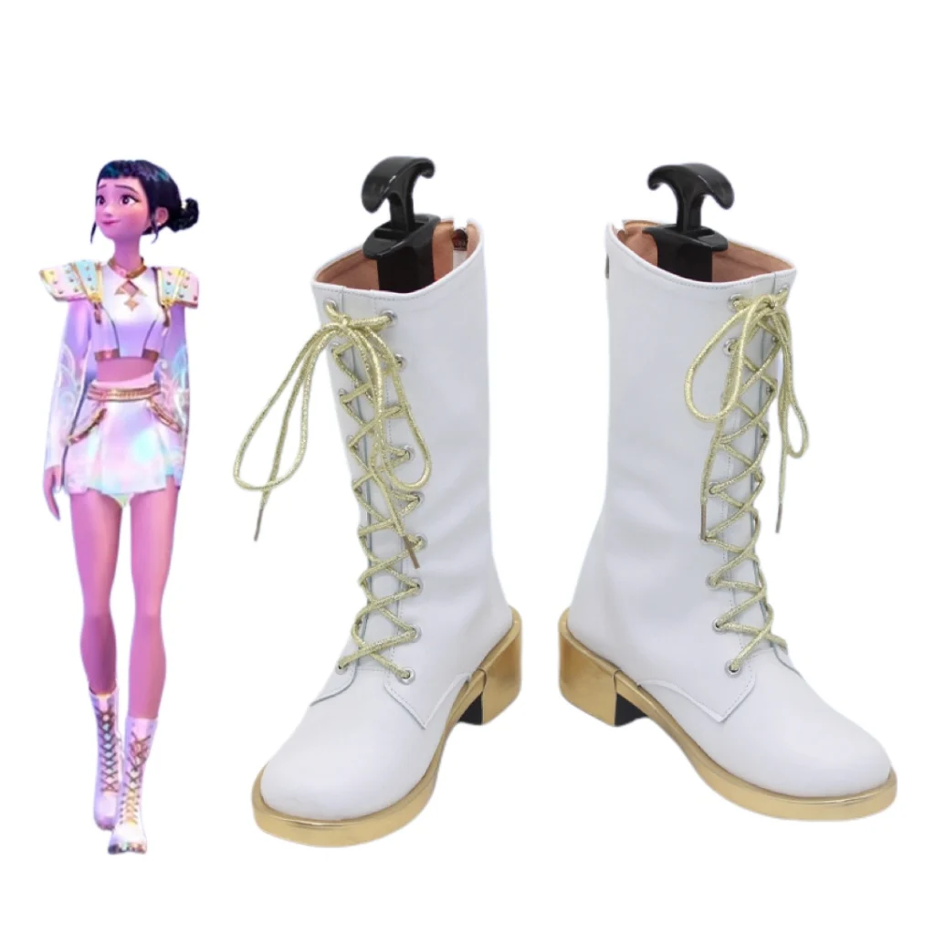 Buty KPop Demon Hunters dla dorosłych i dzieci, Rumi Mira Zoey, buty do cosplayu, buty do tańca, strój, buty na Halloween, buty karnawałowe