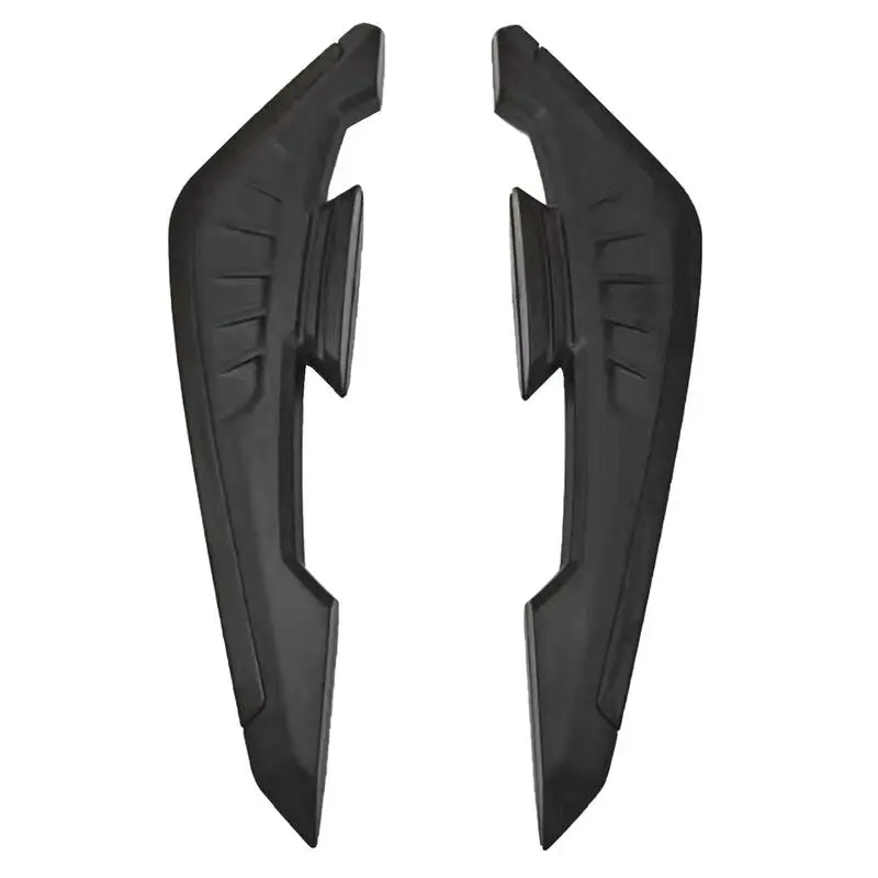 Motorcycle Spoiler Wing Motorbike Fairing Air Deflectors Front Side Spoiler Wing All-Weather Air Deflectors Trim Sticker