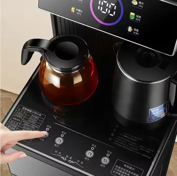 Tea Bar Machine Intelligent Voice Home Vertical Bottom Water Bucket Multi functional Fully Automatic Bucket Water Dispenser