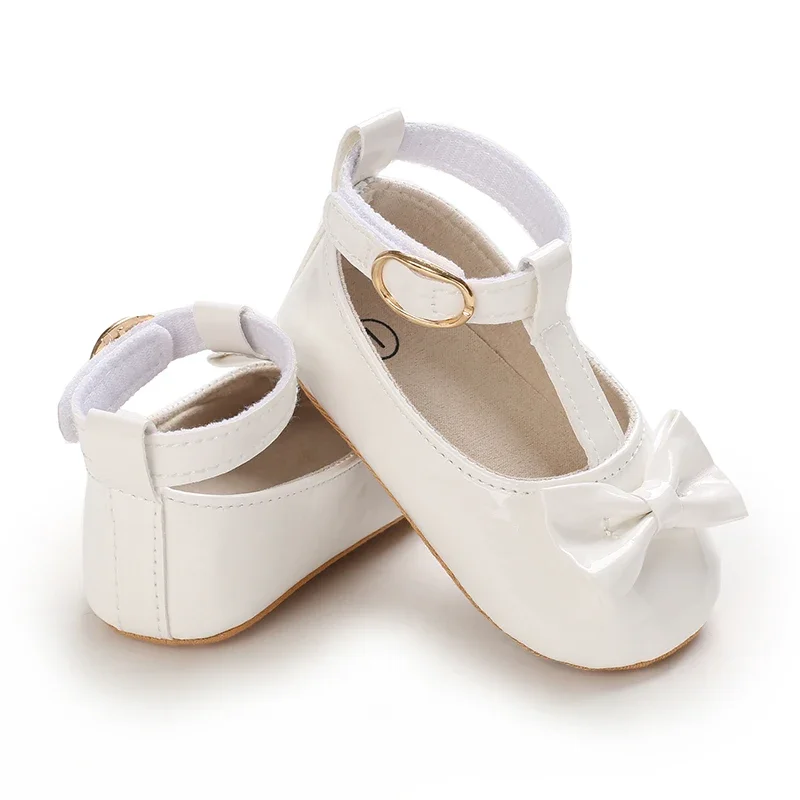 Süße weiße Spitze Baby Mädchen Prinzessin Schuhe Baby Mokassins Moccs Schuhe Schleife Fransen Gummisohlen rutschfeste Schuhe Krippenschuhe – Detail 19