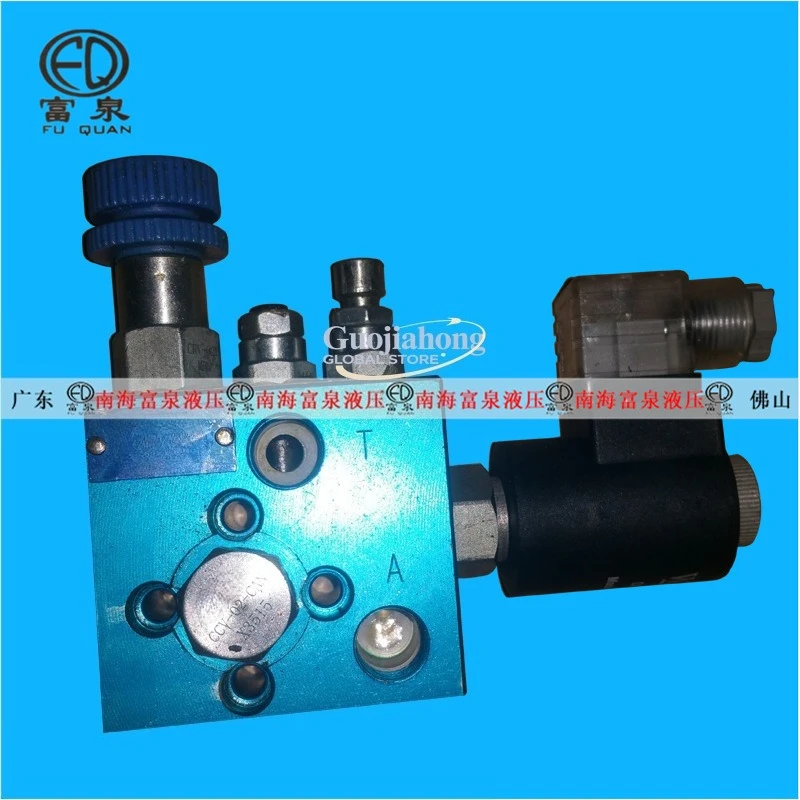Elevator Freight lift valve group EF-02-01-D2 Flange support valve CBNGPY