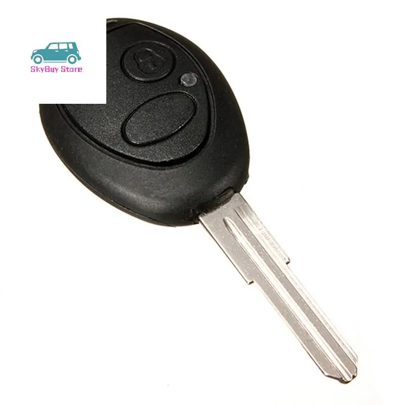 

3X 2 Button Remote Key Fob Case Shell Uncut Blade For Land Rover Discovery 99-04