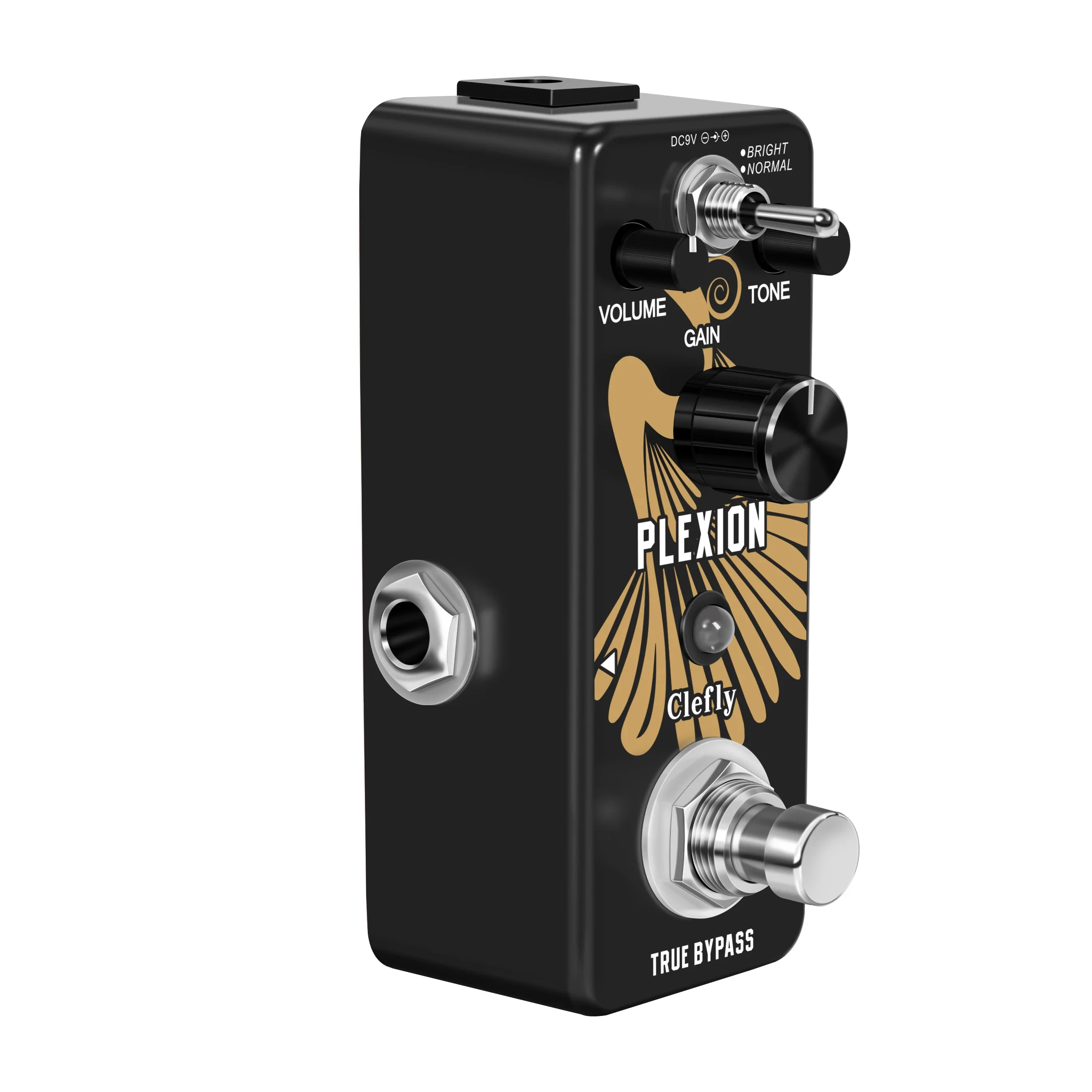 Clefly Guitar Effects Distortion Pedal Plexion Simulator Plexi Electric Guitar Single Pedals Attractive DIST Sound Black