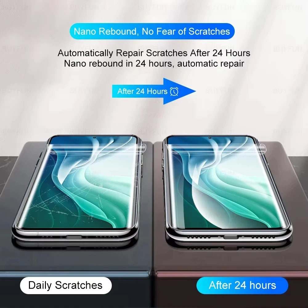 3 قطعة فيلم هيدروجيل ل Xiaomi Redmi ملاحظة 13 12 11 10 9 8 برو 11S Poco M6 M5 M5S M4 M3 X6 X5 X3 Pro F3 حامي الشاشة وليس الزجاج