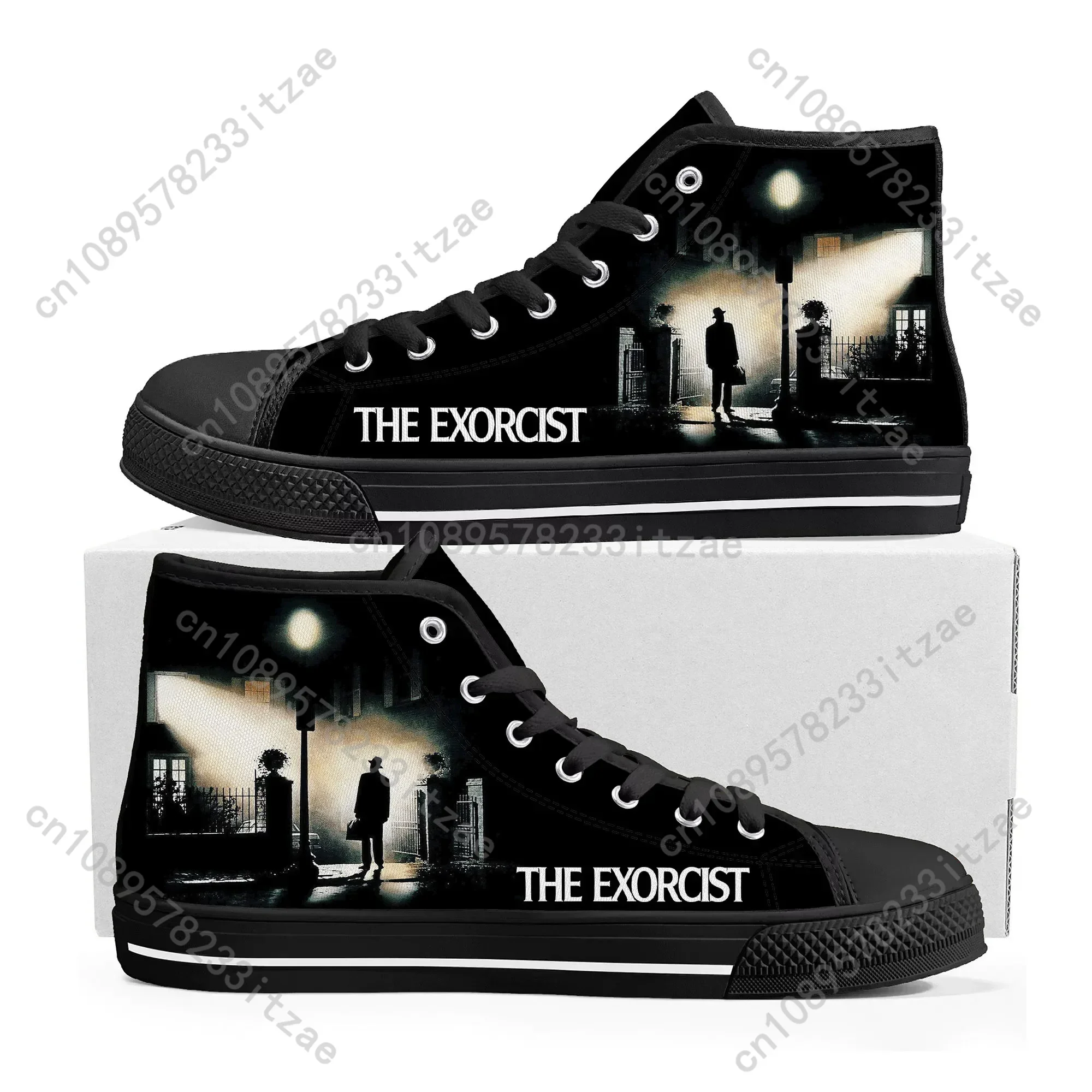 

The Exorcist High Top High Quality Sneakers Mens Womens Teenager Canvas Sneaker Casual Custom Made Shoes Customize DIY Shoe