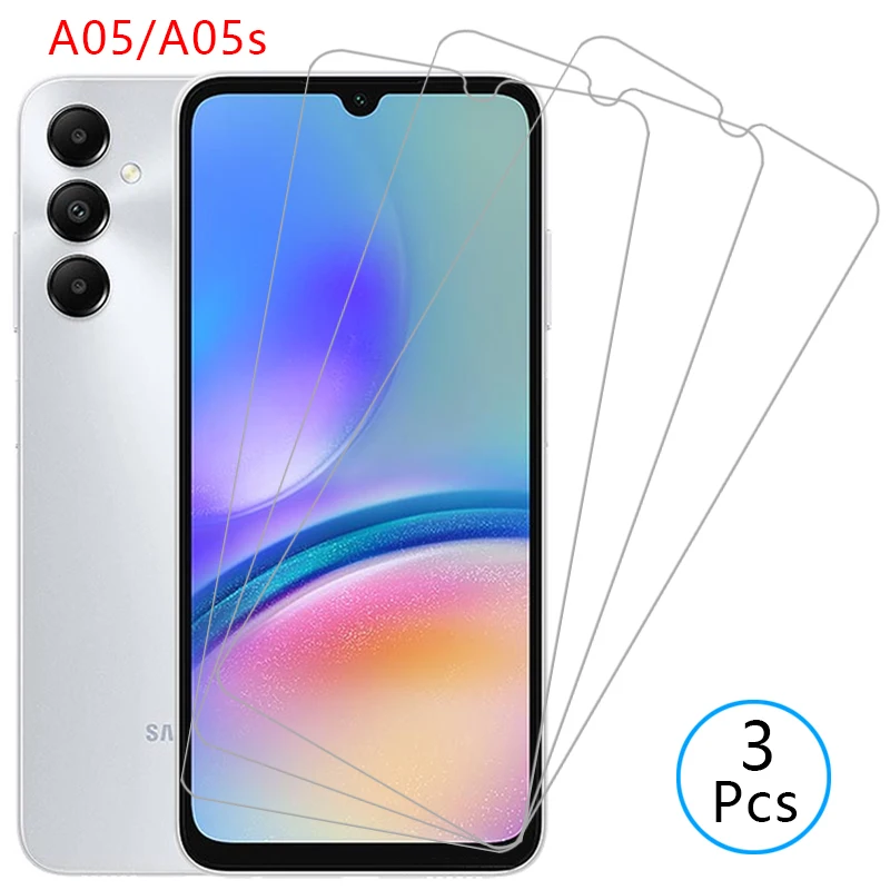 protective tempered glass for samsung galaxy a05 a05s screen protector on samsunga05 galaxya05 a 05 s 05s 05a phone film glas 9h