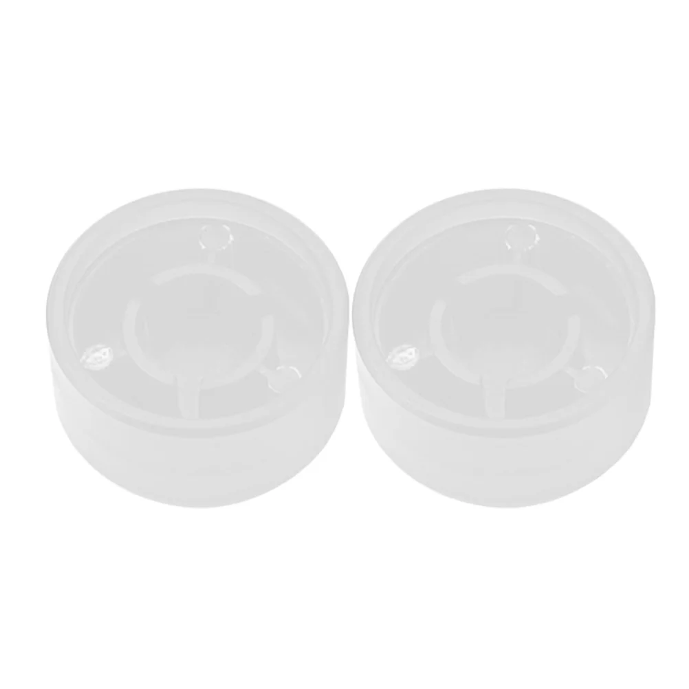 

2Pcs Guitar Effects Footswitch Toppers Practical Plastic Pedal Caps Replacement for Guitar Effect Pedal Protection