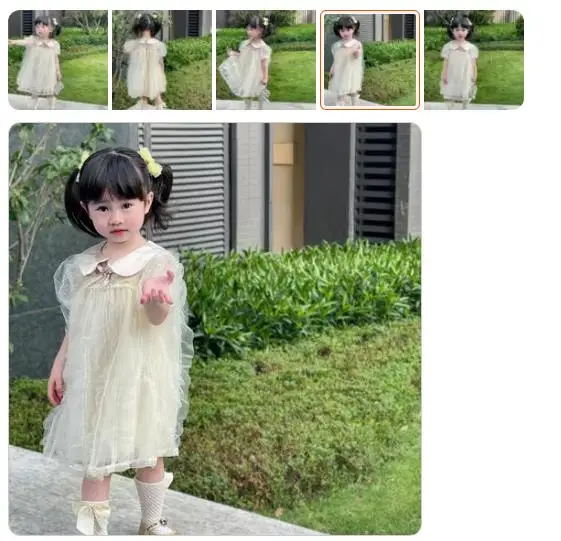 Butterfly wings Fairy gauze dress