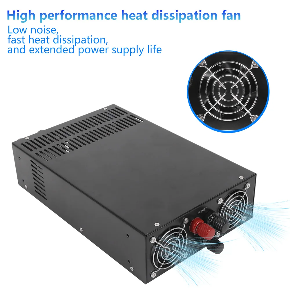 Digital Display 3000W Adjustable Power110V/220V380VAC 0-12V 15V 24V 27V 30V 36V 48V 60V 68V 72V 85V 90V 100V 110V 150V 200VDC