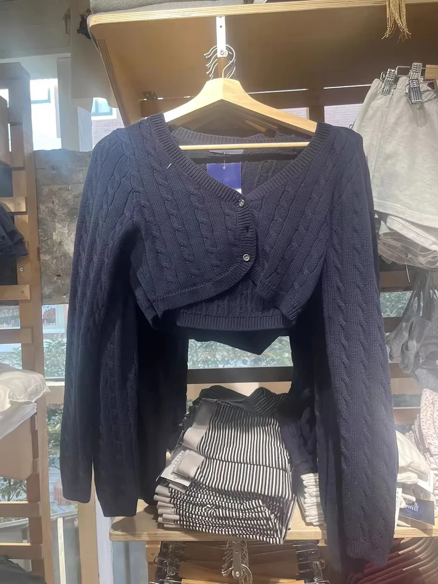 Thumbnail 3 - #14 Trending Womens Cropped Knit Sweaters Right Now