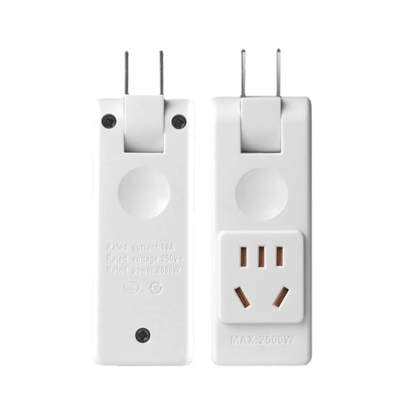 F62C 180Degree Rotating Socket Power Adapter 4 in 1 Wall Outlet Extender Multi Plug Outlet Splitter for Home,Travel Use