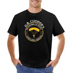 Db cooper skydiving team funny T-shirt tops new edition black t shirts for men