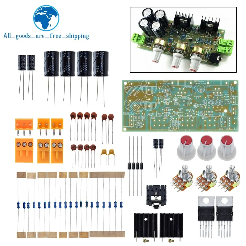

Набор для творчества TDA2030A, электронный усилитель, двухканальная плата питания, Набор для творчества для Arduino, Обучающий набор, Студенческая Лаборатория TDA2030