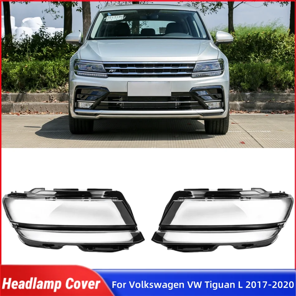 

For Volkswagen VW Tiguan L 2017 2018 2019 2020 Automotive Parts and Accessories Lampshades Lamp Shell Headlights Lights Glass