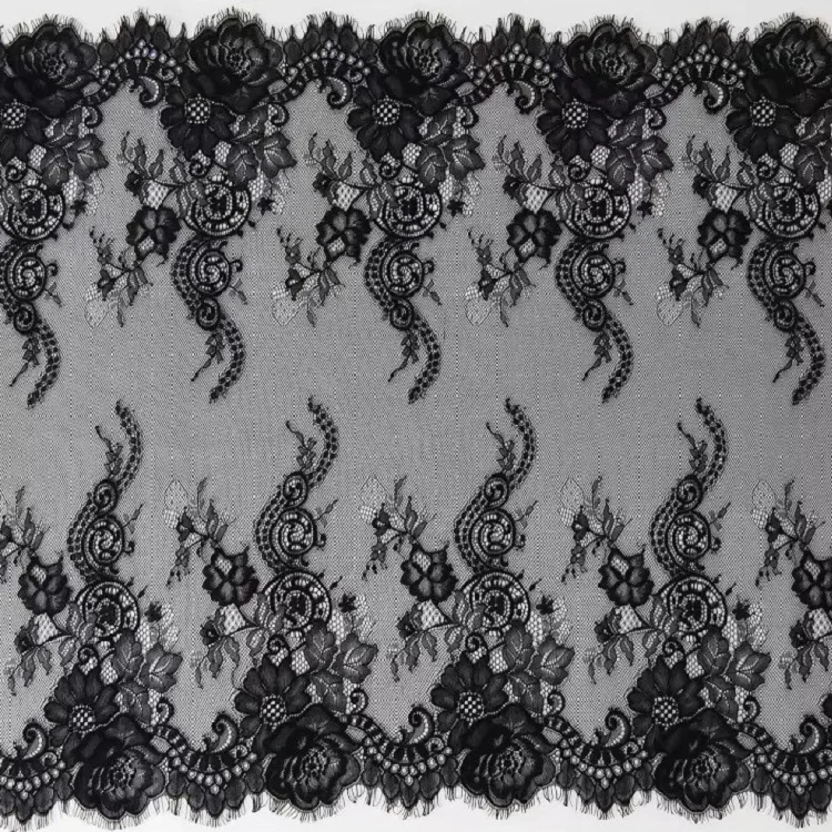 

3 M High Quality Non Elastic Embroidery Eyelashes Lace Lace Fabric Handmade Clothing Accessories, Dress Decorative Fabric