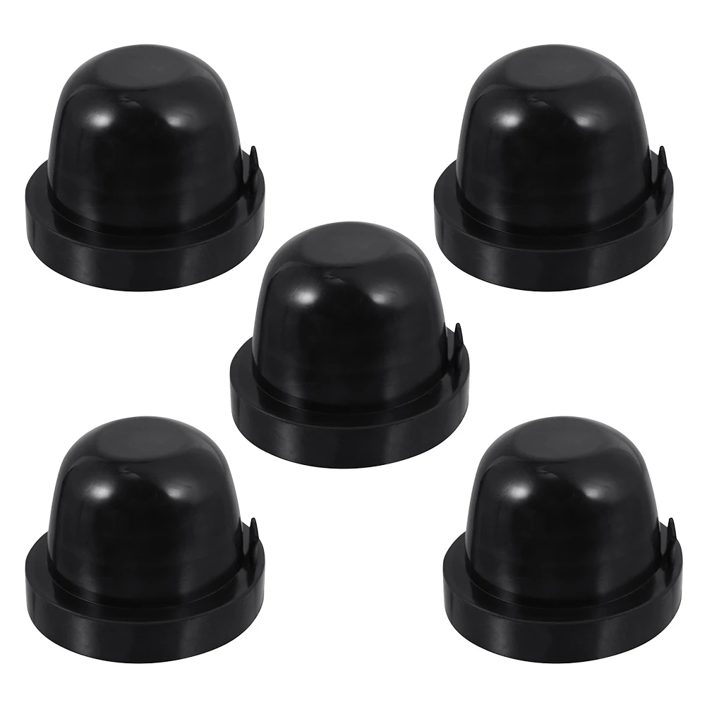 

5pcs Headlight Dust Cover Rubber Exterior Car Accessories Lengthen Seal Cap Fog Photosensitive UV Protection Waterproof