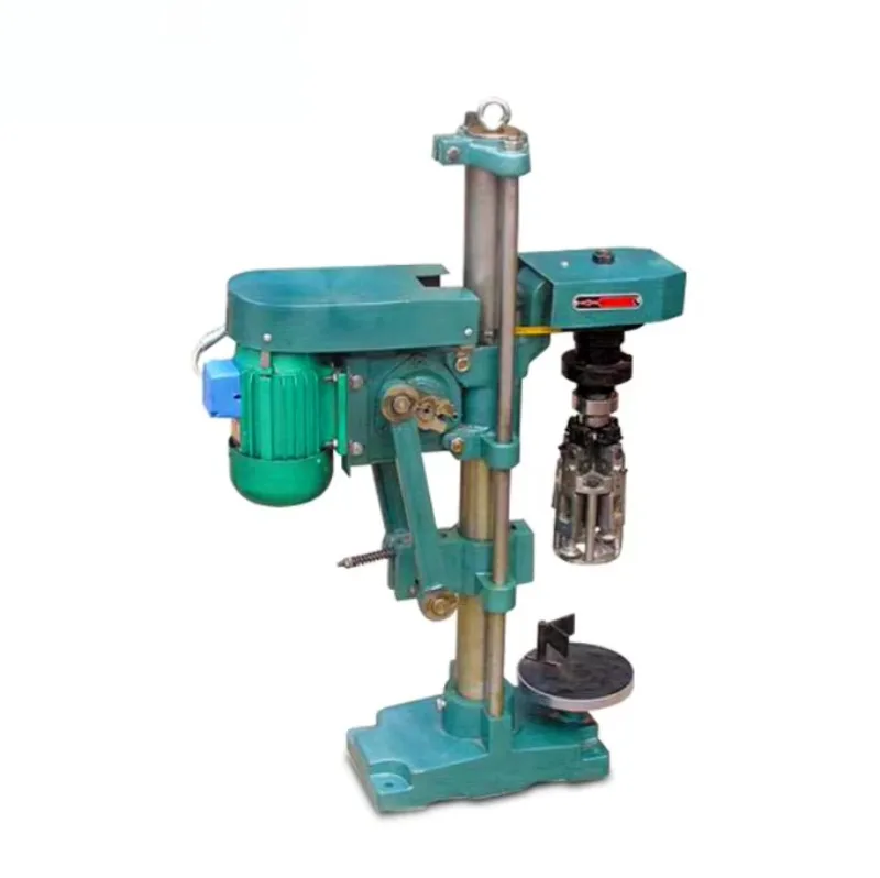 Semi-automatic single head beer bottle capping machine Carbonated beverage bottle sealing equipment
