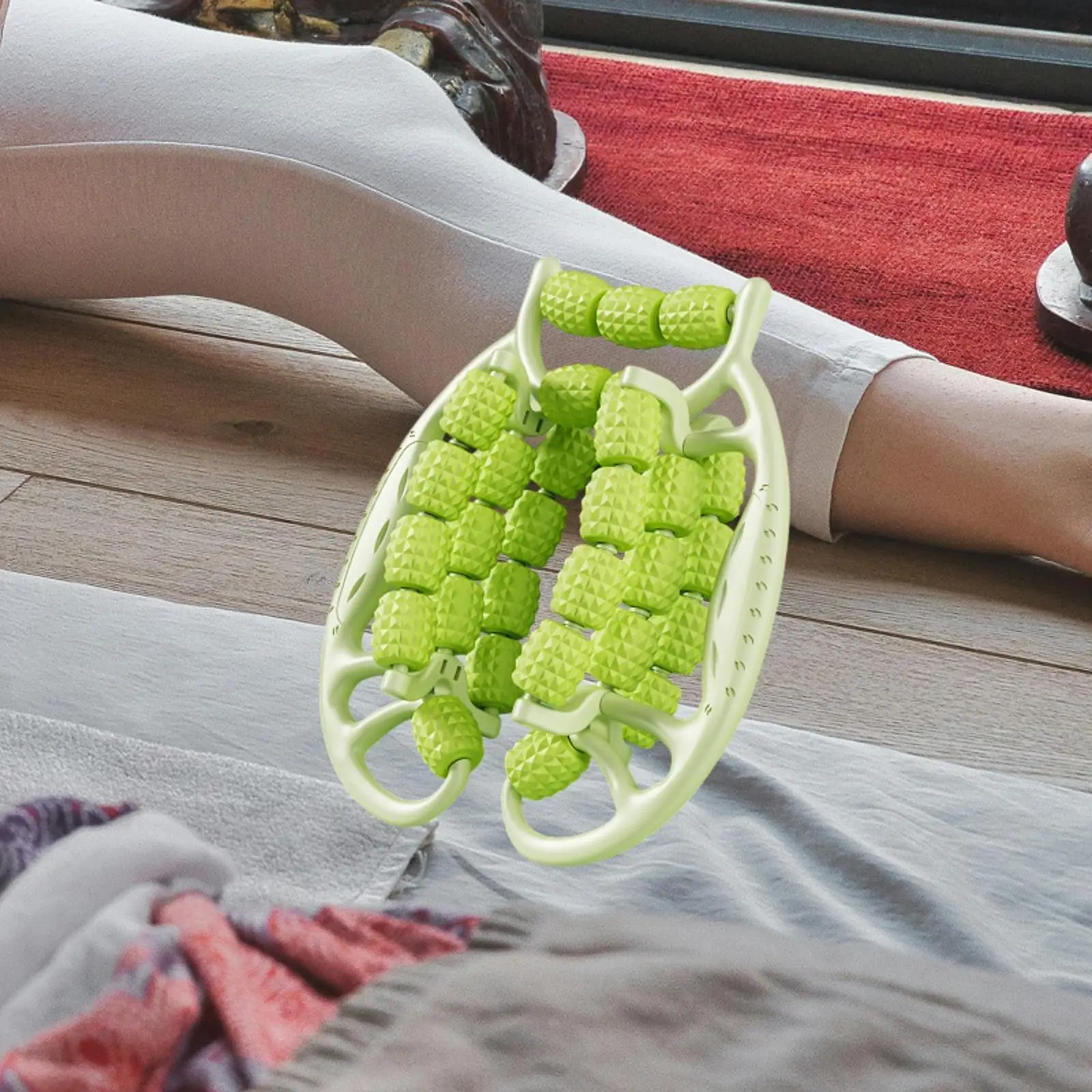 

Massage Roller for Legs Massage Tool Exercise 29 Point Roller Leg Clamp for Yoga