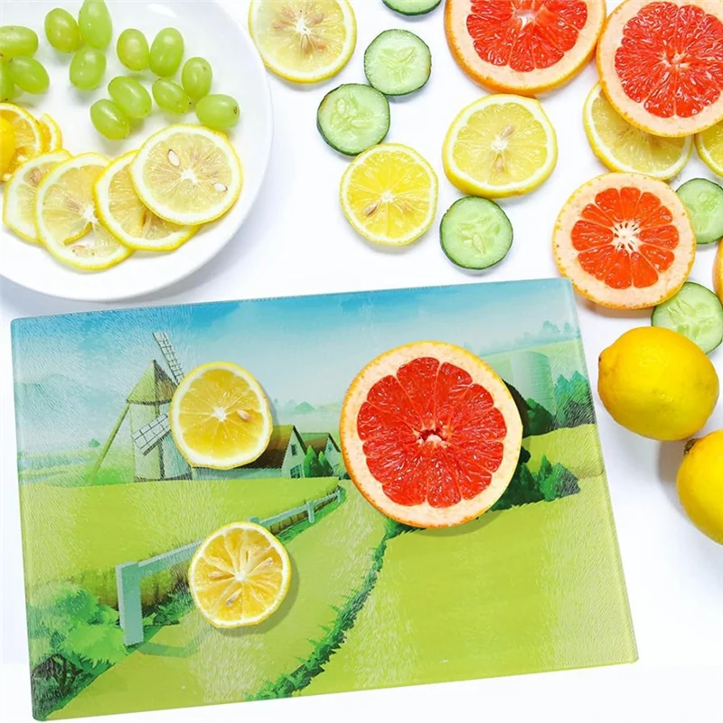 

【Must-Haves】2 Pcs Sublimation Cutting Board Blanks,11 X 7.87 Inch Sublimation Cutting Boards,Sublimation Anti Slip Cutting Board