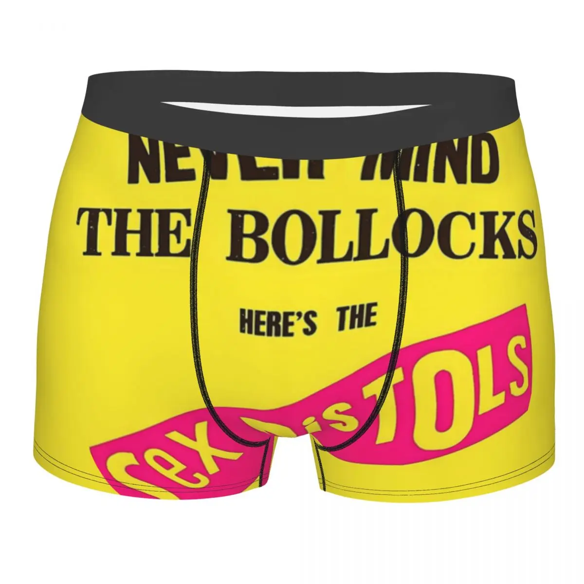 

Sex Pistols Suit Men Printed Boxer Briefs Underpants Never Mind Highly Breathable High Quality Birthday Gifts