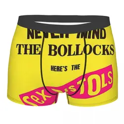 Sex Pistols Suit Men Printed Boxer Briefs Underpants Never Mind Highly Breathable High Quality Birthday Gifts