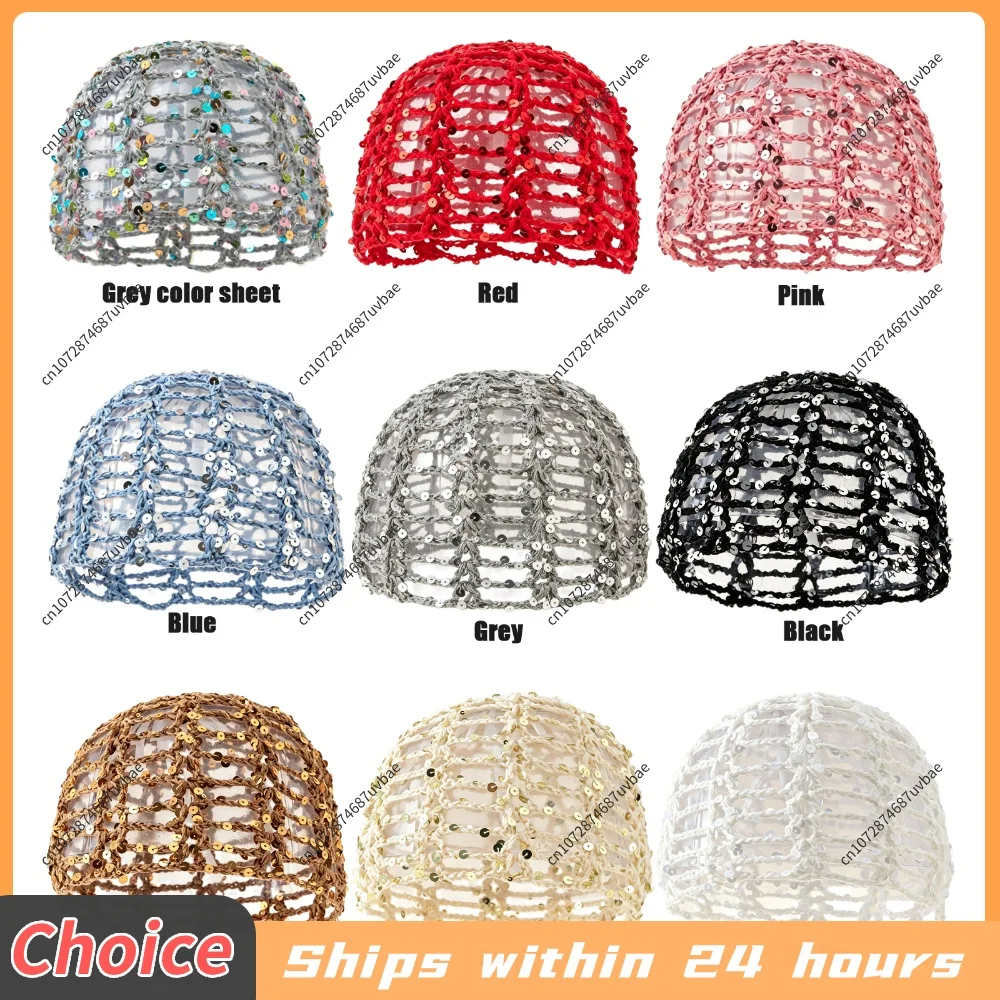 Women Summer Boho Crochet Hat Lightweight Breathable Knit Beanie Hat Crochet Skull Cap for Beach Travel Party Dating Gift