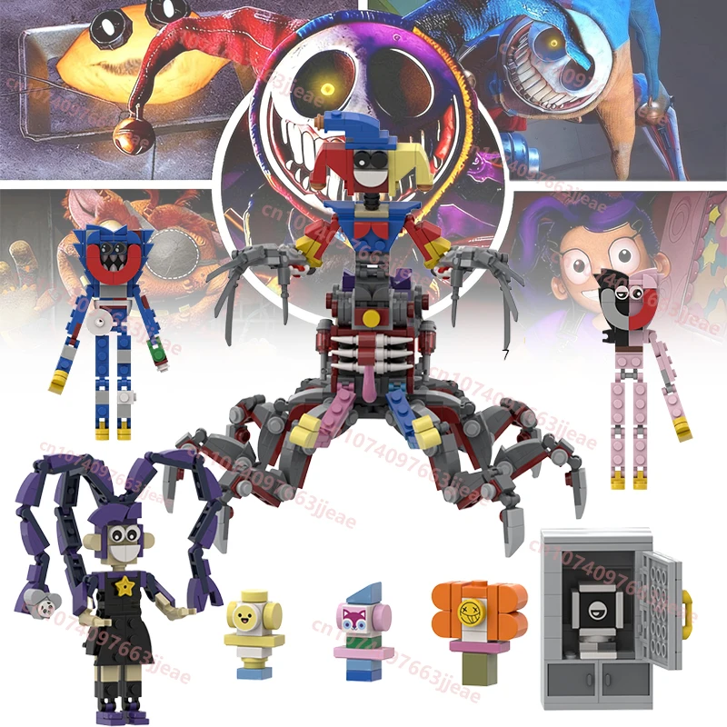 

NEW The Prototyped Lily Lovebraids Building Blocks Set Anime Prototyped Action Figure Bricks Decor Doll Toy Gift For Children