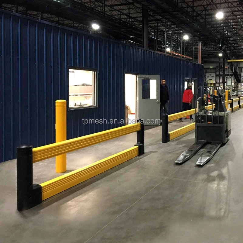 HSJ High Safety Anti-Collision Equipment Plastic Flexible Barrier Road Safety Guardrail Loading Dock Safety Barriers