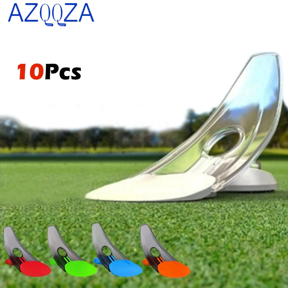 

10Pcs Pressure Putt Trainer Putt Aim Easy Practice Pressure Putting Golf Training Aids Putter Golf Cup Hole