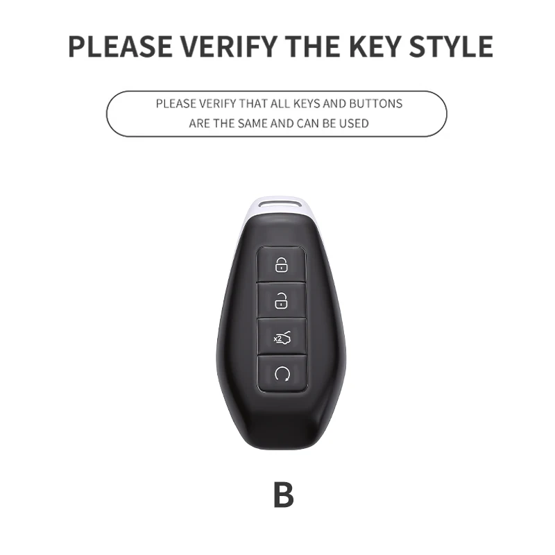 Liquid Silicone Rubber Car Key Case Cover For DENZA B5 B8 N9 Z9gt 2025 2026 Car Key Fob Shell Holder Decorative Accessories