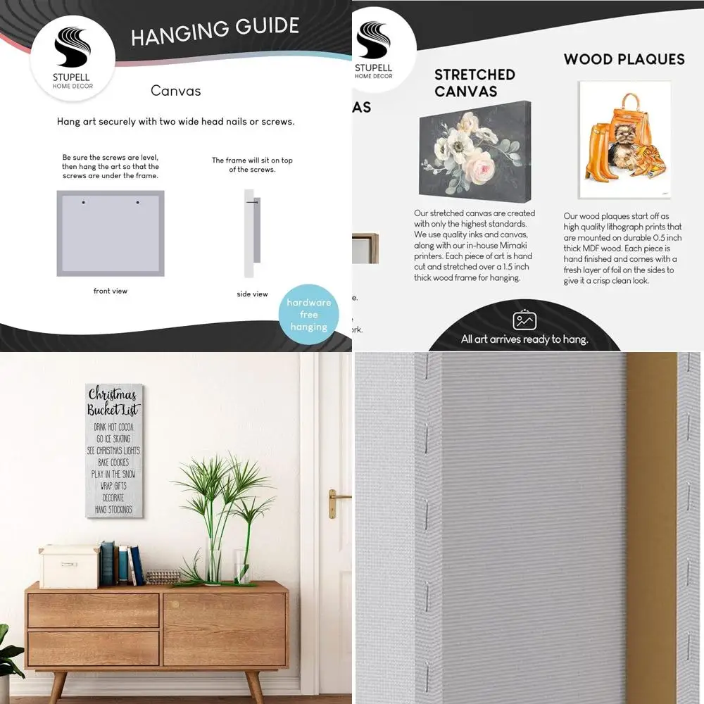 

Winter Holiday Goals: Rustic Christmas Bucket List Sign