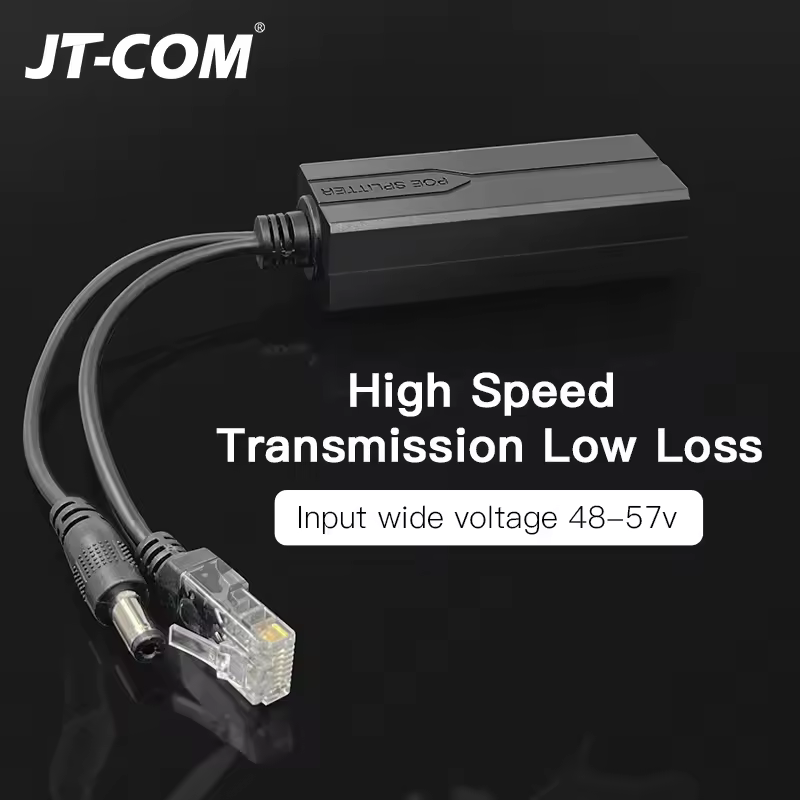 Standard POE Splitter 48V to 5V 12V 1.2A 2A Micro USB tpye-C 100M/1000M POE Camera Injector Power Supply for Huawei Hikvision - Image 2