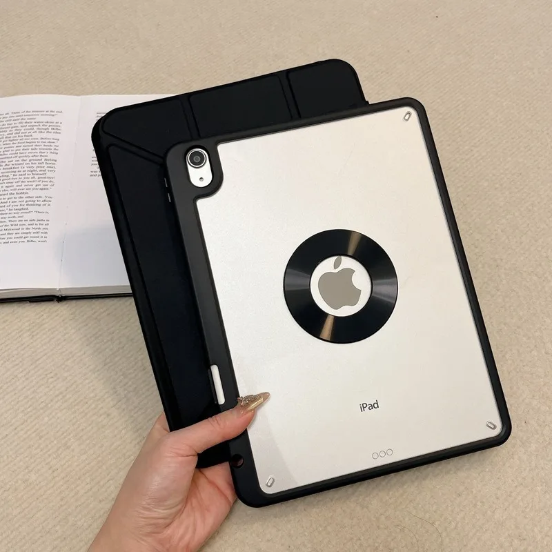 

For iPad Pro 11 13 M4 iPad Air 11 13 M3 iPad11A16 2025 mini7 iPad9 iPad 10 720 Rotatable Detachable Magnetic Folding Case Funda