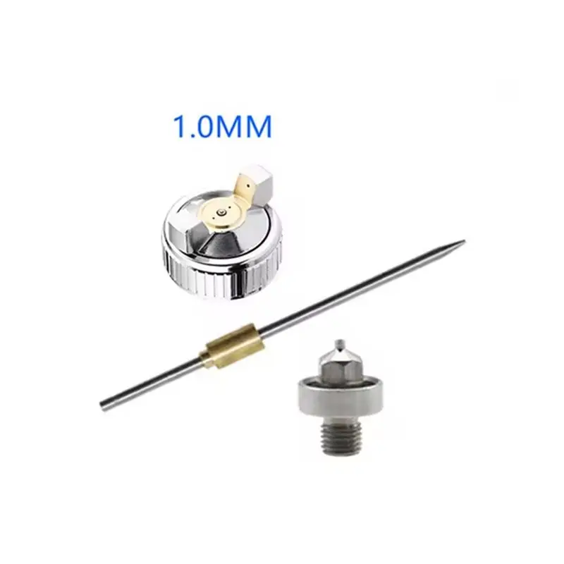 ABLK H-2000 Spuitpistool Vervangende Onderdelen - Airbrush Nozzle Naalddop 1.0Mm Verfspuiten Onderhoudsset Accessoire