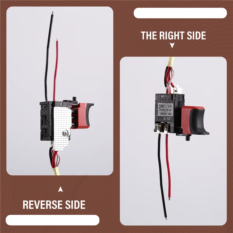 -A14E 14.4 فولت مثقاب لاسلكي الزناد التبديل ل METABO BS14.4 BS 14.4 BS14.4 أداة السلطة أدوات كهربائية الملحقات