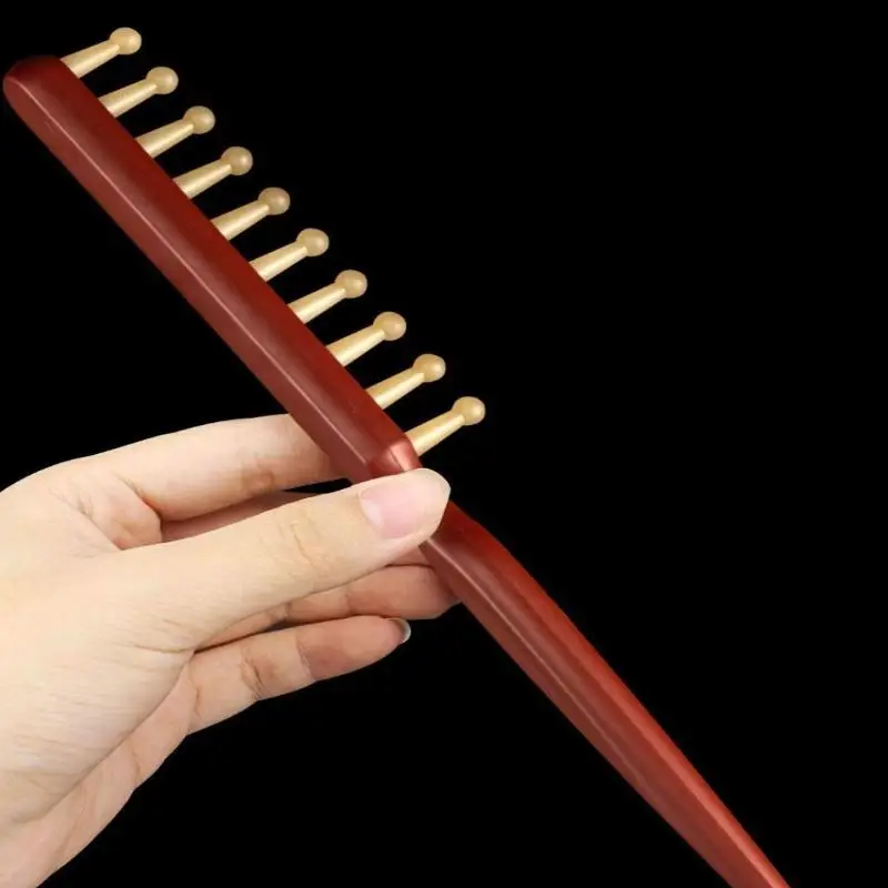 

Long Handle Wide Tooth Wood Comb For Hair Curling And Wave Styling Professional Salon Tool For Black Hair And Wigs