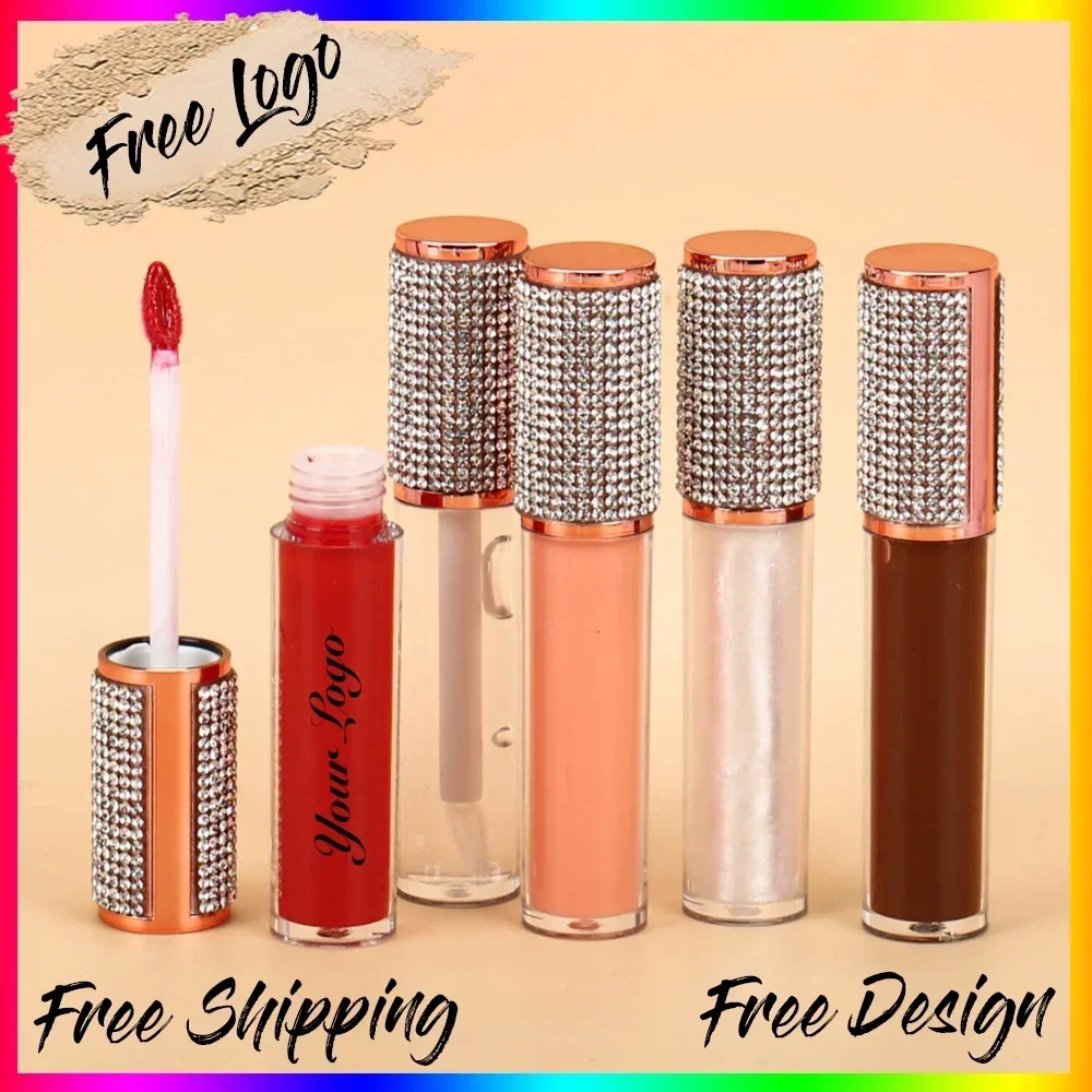 Vegan Lip Gloss with Private Label Hot Selling Waterproof Liquid Lipstick with Good Quality Bases