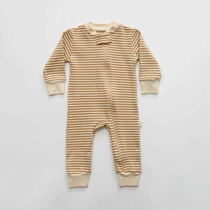 0-24M Newbron Kid baby Boys Girls Autumn Winter Clothes Zipper Cotton Romper Long Sleeve Fall Jumpsuit Cute Sweet Outfit