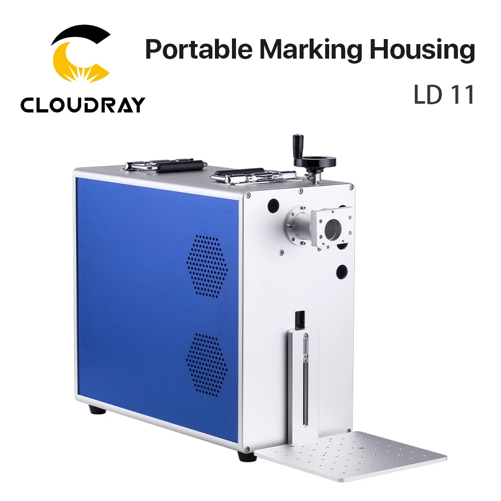 Cloudray Portable Marking Housing Machine Cover Laser source Case Laser Path Manual Liftable Integrate for Laser Marking Machine